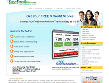 Tablet Screenshot of creditscorequick.com
